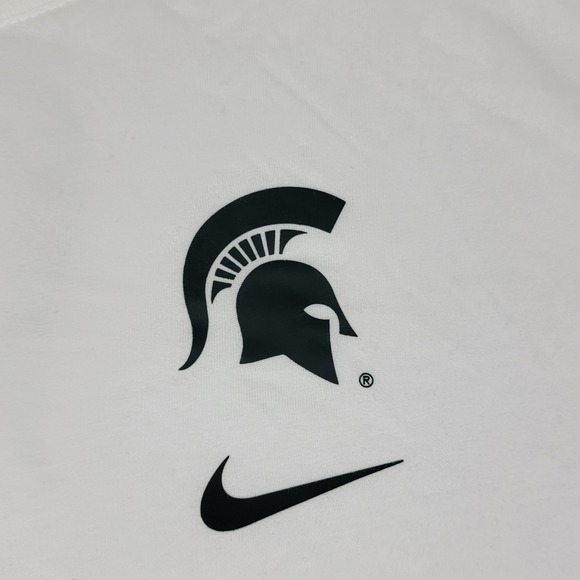 Nike Other - Nike Dri Fit Men's 3XL Michigan State Spartans Size 3XL White T Shirt